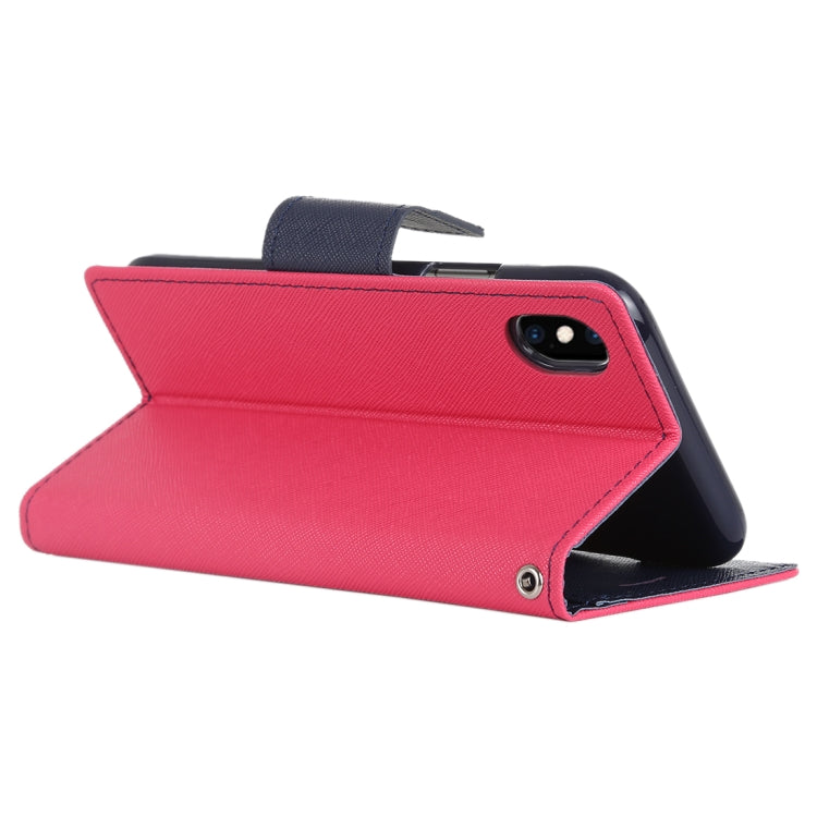 For iPhone XS Max GOOSPERY FANCY DIARY Horizontal Flip Leather Case with Holder & Card Slots & Wallet