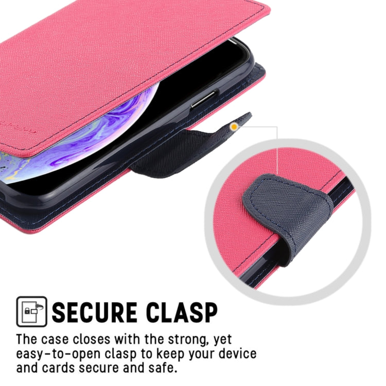 For iPhone XS Max GOOSPERY FANCY DIARY Horizontal Flip Leather Case with Holder & Card Slots & Wallet