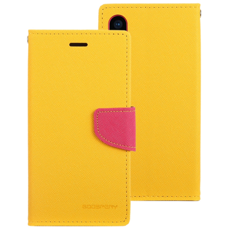 For iPhone XS Max GOOSPERY FANCY DIARY Horizontal Flip Leather Case with Holder & Card Slots & Wallet