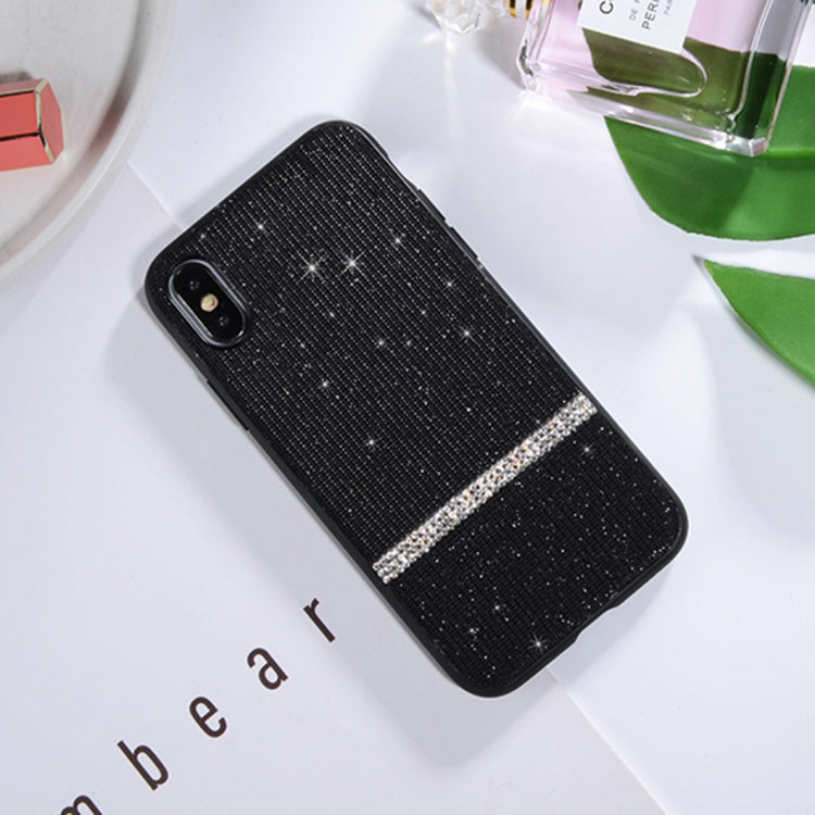 For iPhone XS Max SULADA Glitter Powder Diamond TPU Case