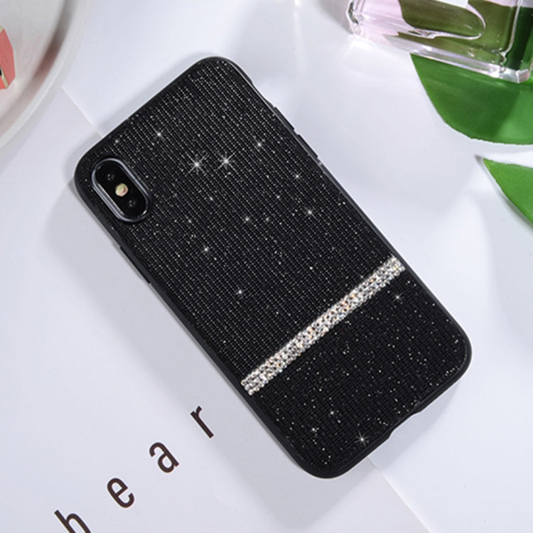 For iPhone XS Max SULADA Glitter Powder Diamond TPU Case