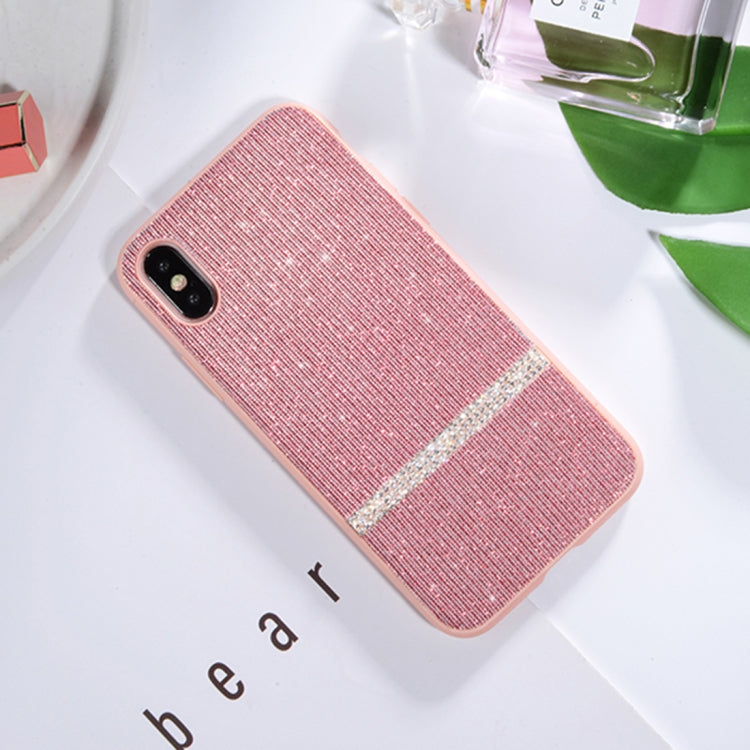For iPhone XS Max SULADA Glitter Powder Diamond TPU Case