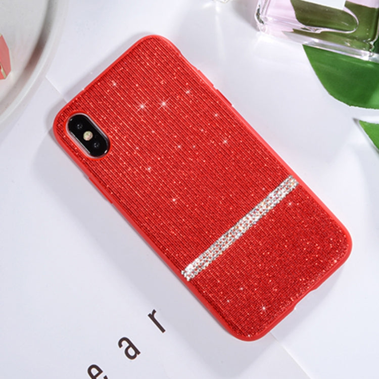 For iPhone XS Max SULADA Glitter Powder Diamond TPU Case