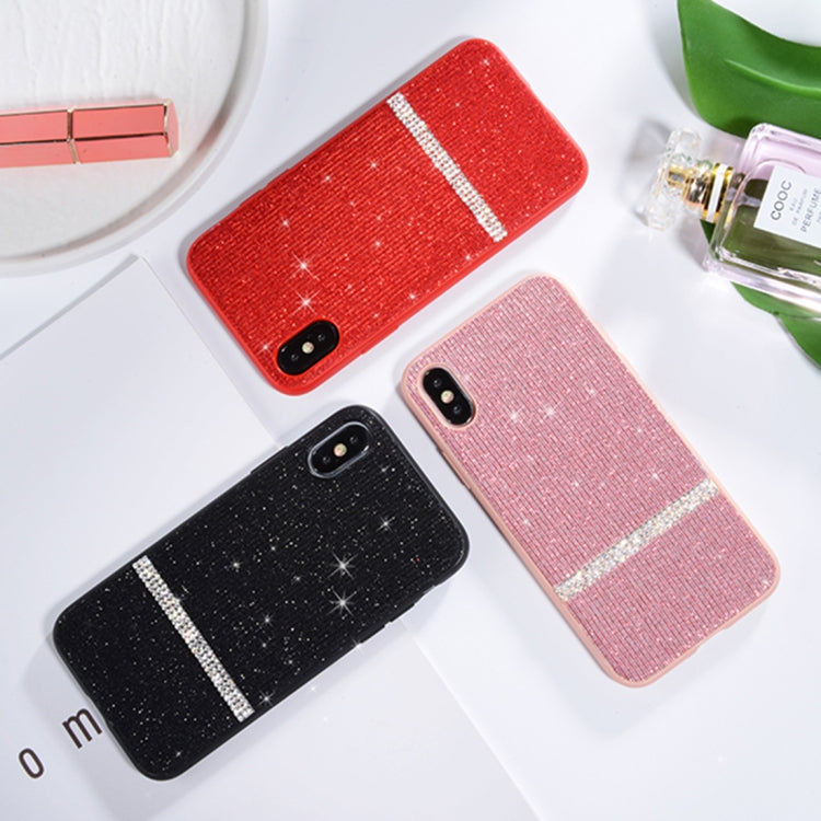 For iPhone XS Max SULADA Glitter Powder Diamond TPU Case