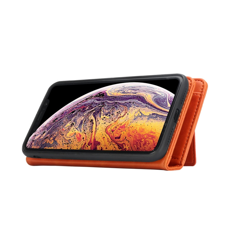 For iPhone XS Max Horizontal Flip Leather Case with Card Slots & Arc Holder & Wallet & Photo Frame