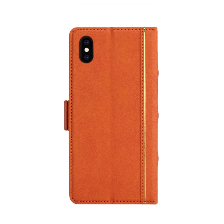 For iPhone XS Max Bible Style Business Horizontal Flip Leather Case with Card Slots & Photo Frame & Holder & Wallet
