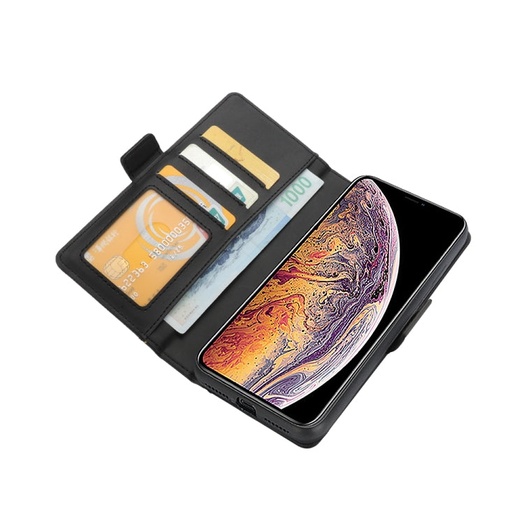 For iPhone XS Max Bible Style Business Horizontal Flip Leather Case with Card Slots & Photo Frame & Holder & Wallet