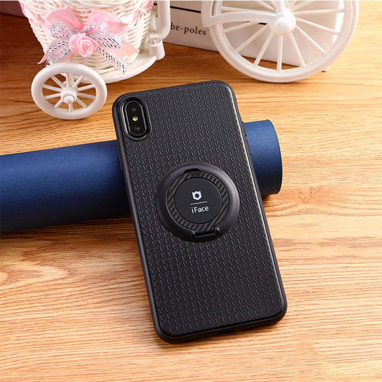 For iPhone XS Max 3 in 1 Magnetic Ring Case with Holder
