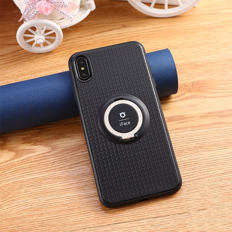 For iPhone XS Max 3 in 1 Magnetic Ring Case with Holder