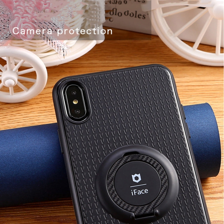 For iPhone XS Max 3 in 1 Magnetic Ring Case with Holder