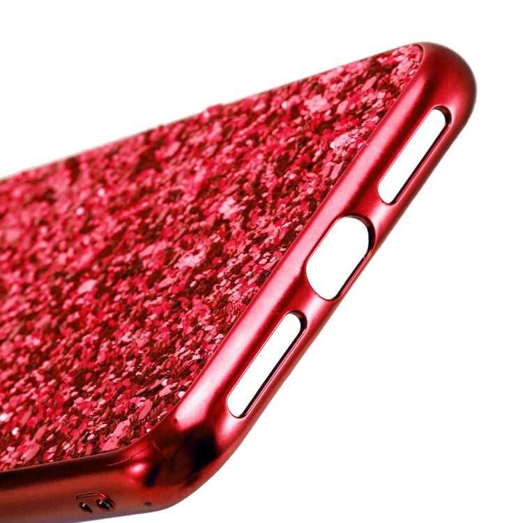 For iPhone XS Max Glitter Powder TPU Case