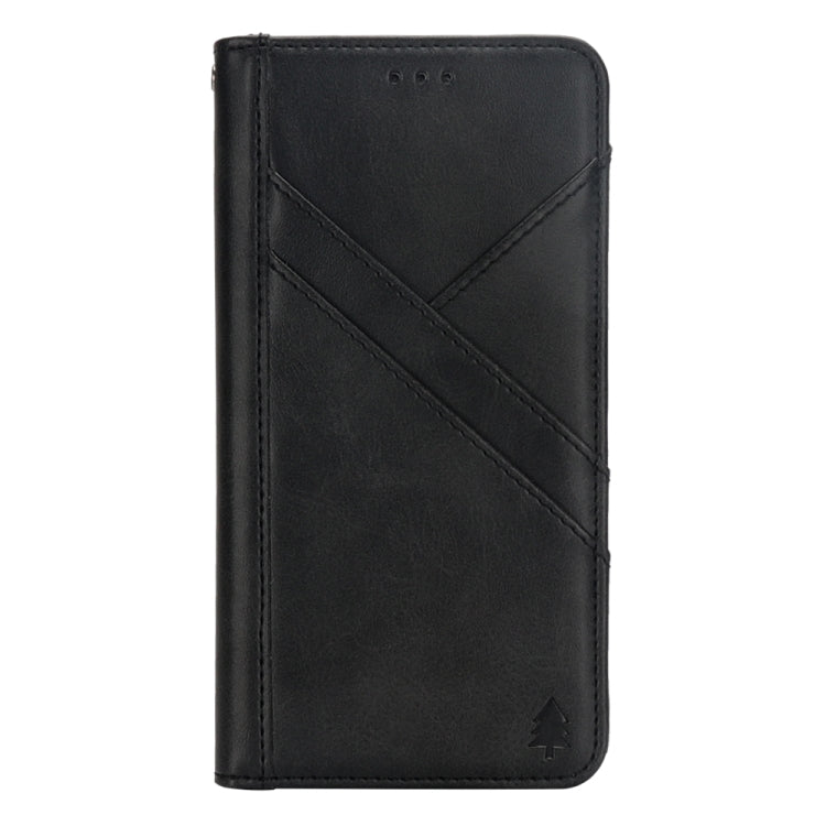 For iPhone XS Max Splicing Horizontal Flip PU Leather Case with Holder & Card Slots & Wallet & Photo Frame