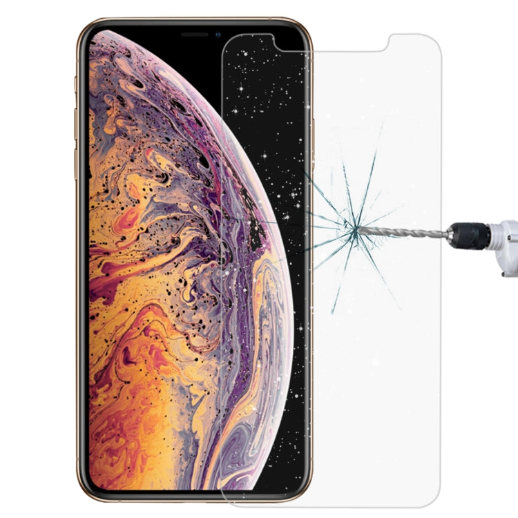 For iPhone XS Max 9H 2.5D Explosion-proof Diamond Tempered Glass Film