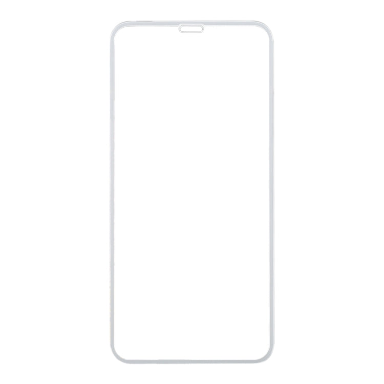 For iPhone XS Max 9H 2.5D Ultrathin Silk-screen Carbon Fiber Full Screen Protector Film
