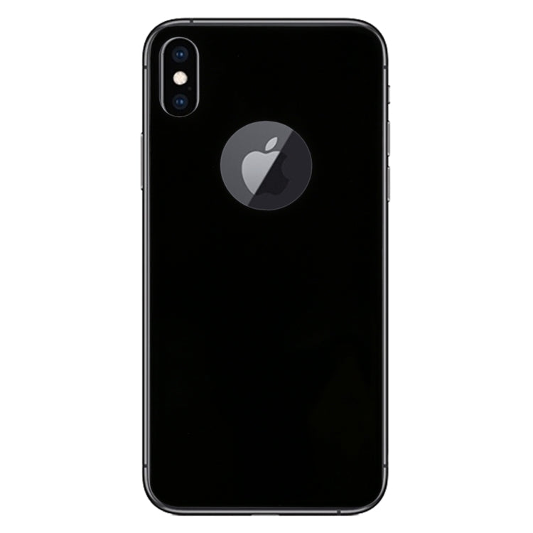 For iPhone XS Max 9H 3D Full Coverage Tempered Glass Back Screen Film