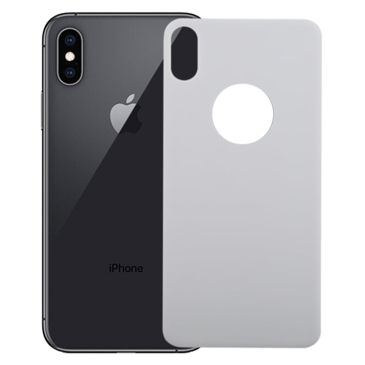 For iPhone XS Max 9H 3D Full Coverage Tempered Glass Back Screen Film