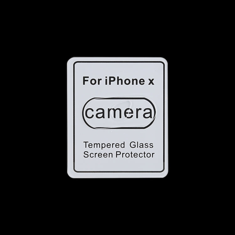 For iPhone XS Max 9H Tempered Glass Rear Camera Lens Protector Film