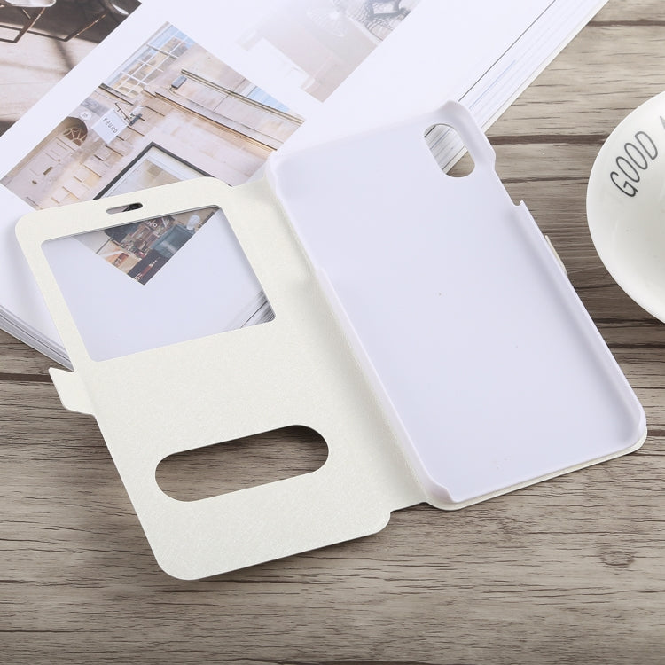 For iPhone XS Max Silk Texture Horizontal Flip Leather Case,with Holder & Call Display ID