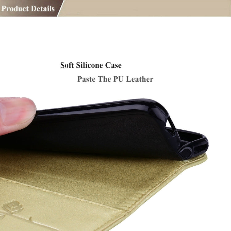 For iPhone XS Max Rose Embossed Horizontal Flip PU Leather Case with Holder & Card Slots & Wallet