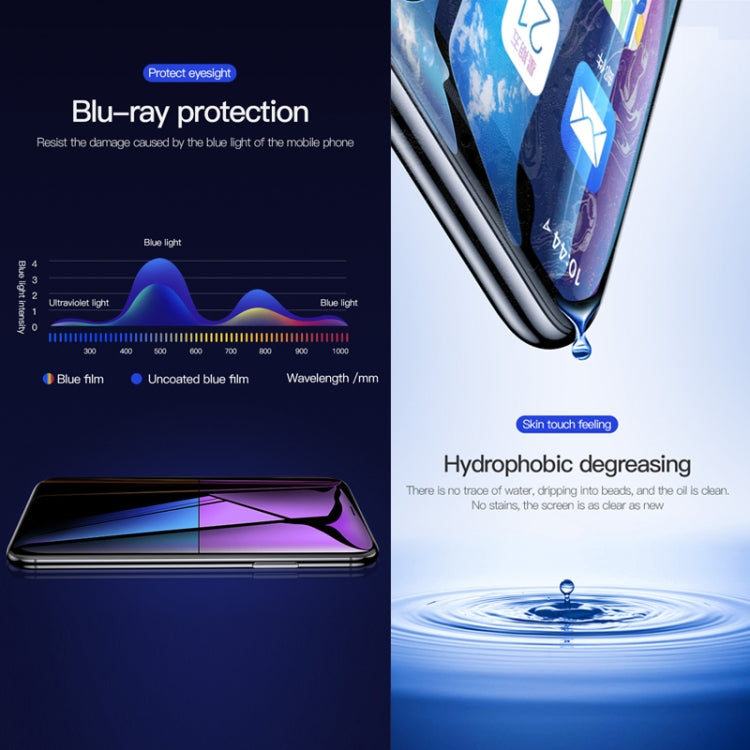 For iPhone 11 Pro Max / XS Max TOTUDESIGN Anti Blue-ray Edgeless Tempered Glass Film