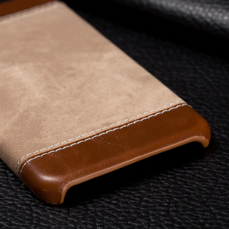 For iPhone XS Max Denim Texture PC+PU Protective Case
