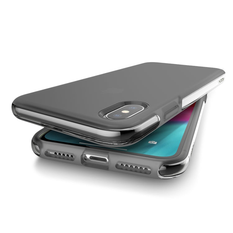 For iPhone XS Max ROCK Guard Series TPE + TPU Soft Case