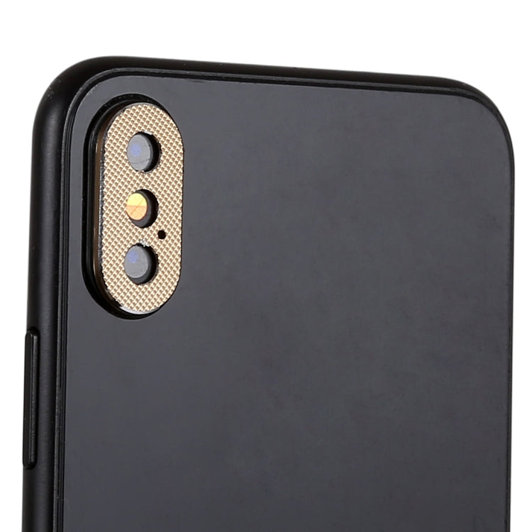 2 PCS TOTUDESIGN Rear Camera Lens Protection Ring Cover for iPhone XS Max