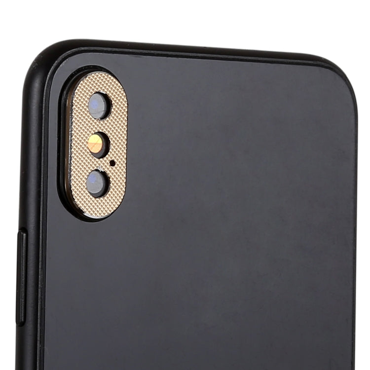 2 PCS TOTUDESIGN Rear Camera Lens Protection Ring Cover for iPhone XS Max
