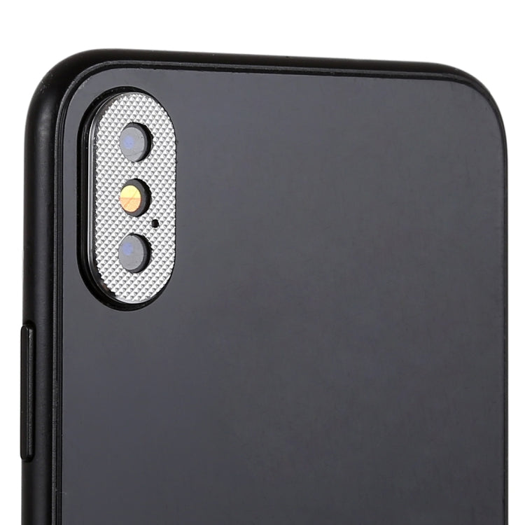 2 PCS TOTUDESIGN Rear Camera Lens Protection Ring Cover for iPhone XS Max