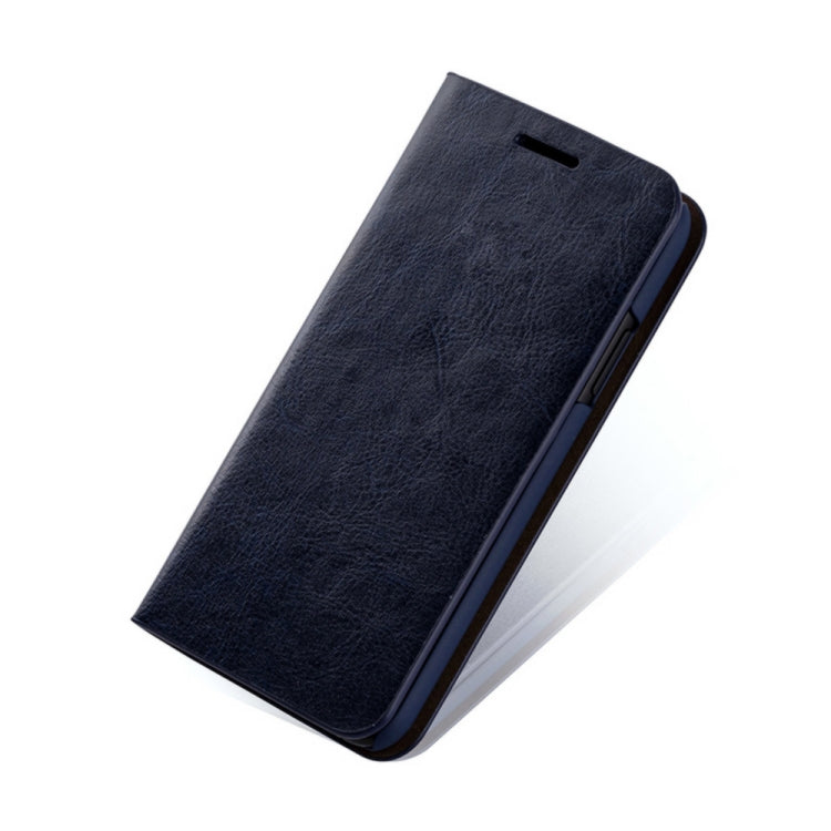 For iPhone XS Max MUSUBO S3 Crazy Horse Texture Horizontal Flip PU Leather Case with Card Slots & Wallet