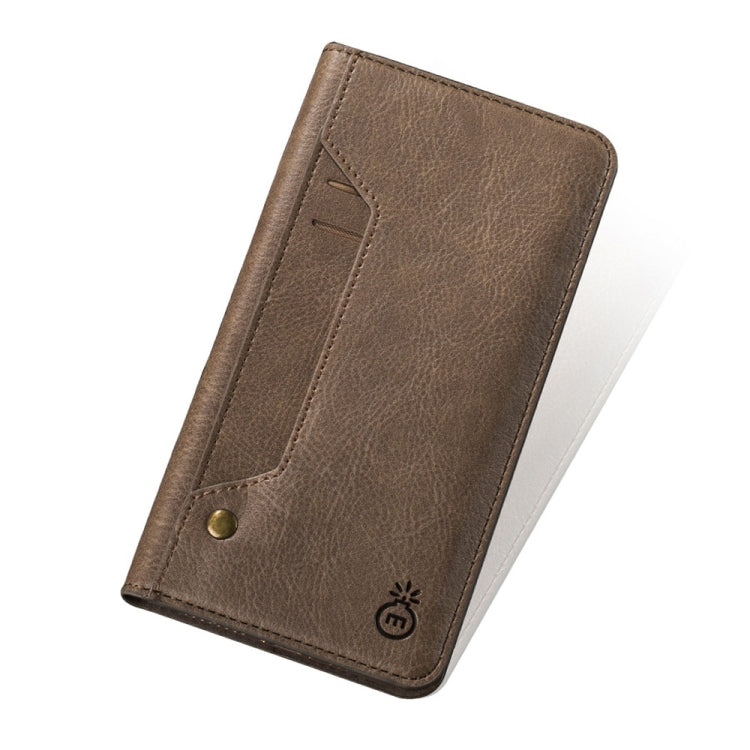 For iPhone XS Max MUSUBO C3 Crazy Horse Texture Horizontal Flip PU Leather Case with Holder & Movable Card Slots & Wallet