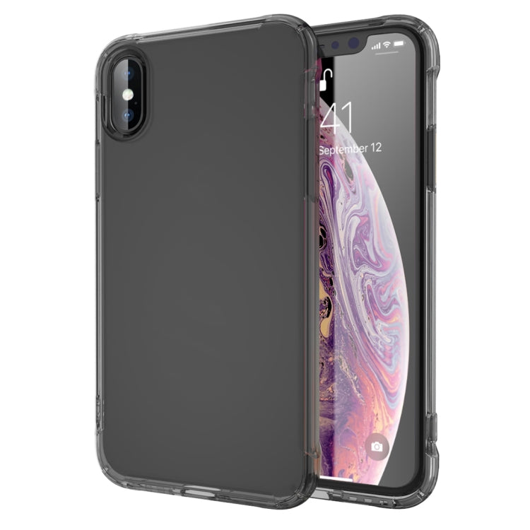 For iPhone XS Max Transparent TPU Airbag Shockproof Case