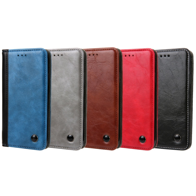 For iPhone XS Max Retro Book Design Horizontal Flip PU Leather Case with Holder & Card Slots