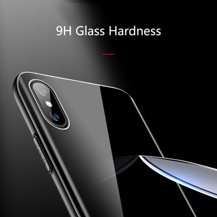For iPhone XS Max TOTUDESIGN Grace Series TPU + PC + Glass Protective Case