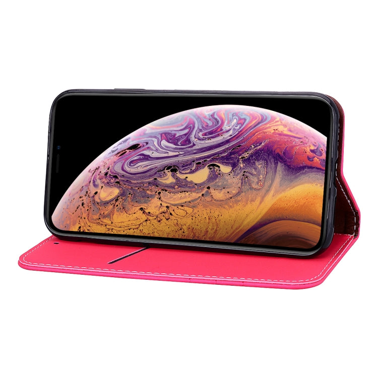 For iPhone XS Max Fashion Magnet Horizontal Flip Leather Case with Holder & Card Slots & Wallet