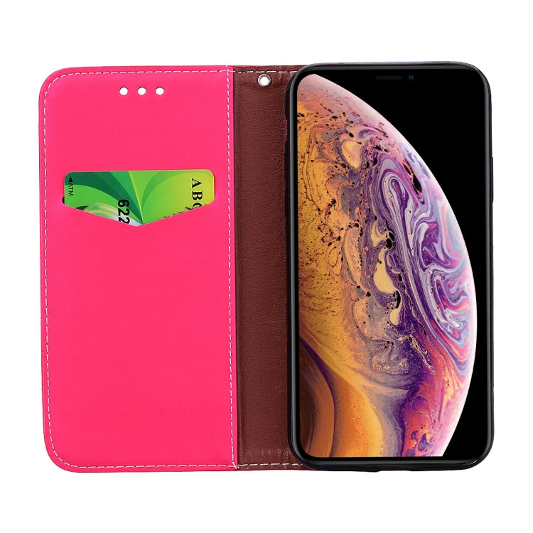 For iPhone XS Max Fashion Magnet Horizontal Flip Leather Case with Holder & Card Slots & Wallet