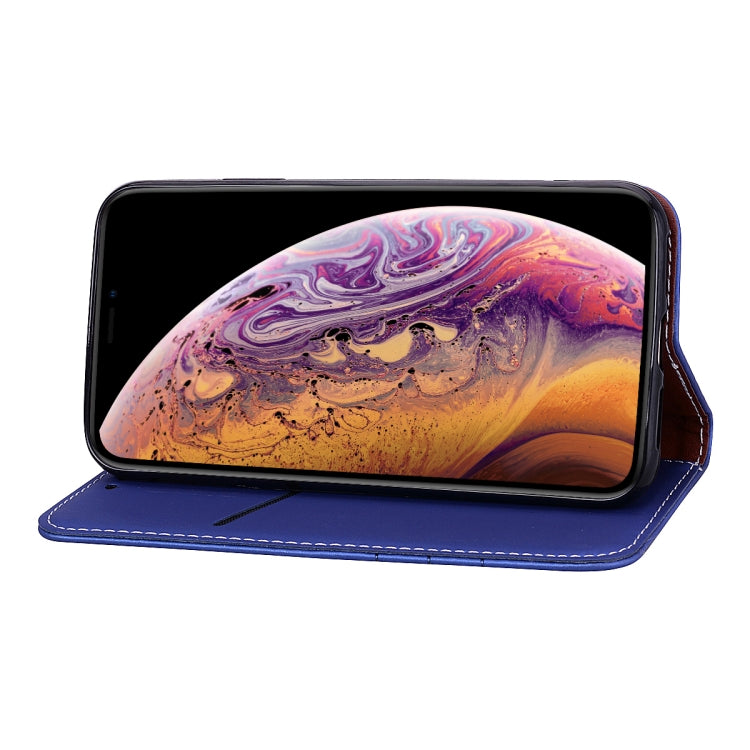 For iPhone XS Max Fashion Magnet Horizontal Flip Leather Case with Holder & Card Slots & Wallet