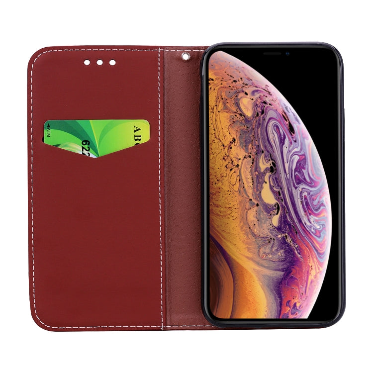 For iPhone XS Max Fashion Magnet Horizontal Flip Leather Case with Holder & Card Slots & Wallet