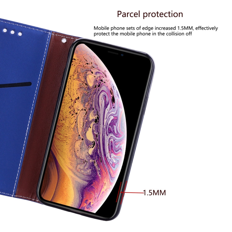 For iPhone XS Max Fashion Magnet Horizontal Flip Leather Case with Holder & Card Slots & Wallet