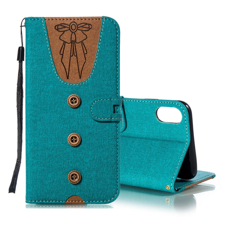 For iPhone XS Max Splicing Embossed Female Style Horizontal Flip Leather Case with Holder & Card Slots & Wallet & Lanyard