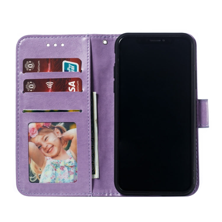 For iPhone XS Max Mandala Embossing Pattern Horizontal Flip Leather Case with Holder & Card Slots & Wallet & Photo Frame
