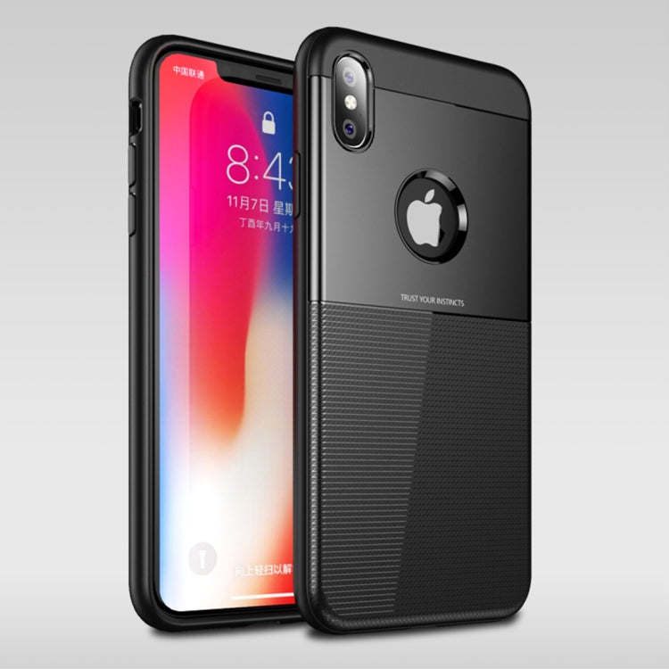 For iPhone XS Max UNBREANK PC + TPU Invisible Airbag Shockproof Protective Case