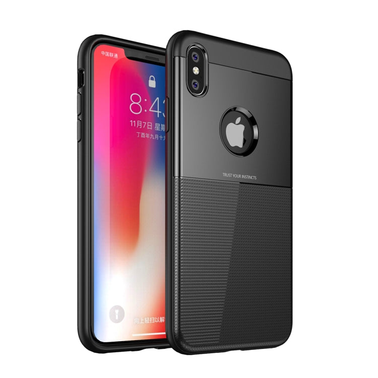 For iPhone XS Max UNBREANK PC + TPU Invisible Airbag Shockproof Protective Case