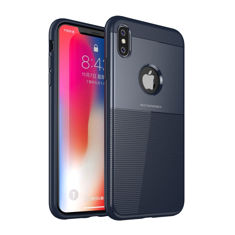 For iPhone XS Max UNBREANK PC + TPU Invisible Airbag Shockproof Protective Case