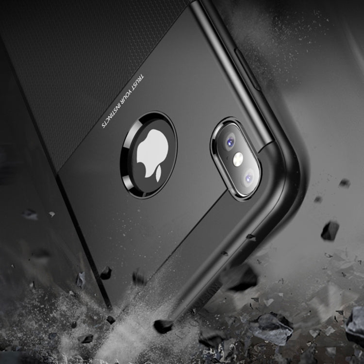 For iPhone XS Max UNBREANK PC + TPU Invisible Airbag Shockproof Protective Case