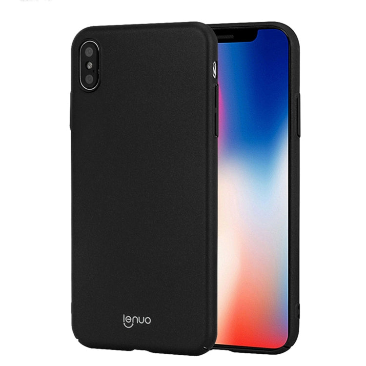 For iPhone XS Max lenuo Leshield Series Ultra-thin PC Case