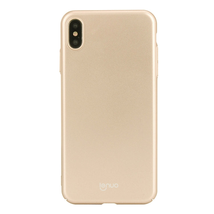 For iPhone XS Max lenuo Leshield Series Ultra-thin PC Case