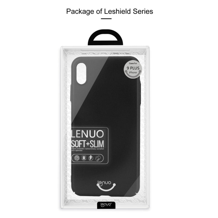 For iPhone XS Max lenuo Leshield Series Ultra-thin PC Case