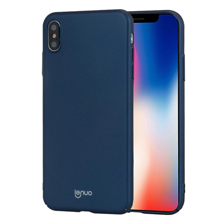 For iPhone XS Max lenuo Leshield Series Ultra-thin PC Case