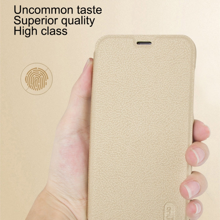 For iPhone XS Max lenuo Ledream Series Litchi Texture Horizontal Flip PU Leather Case with Card Slot